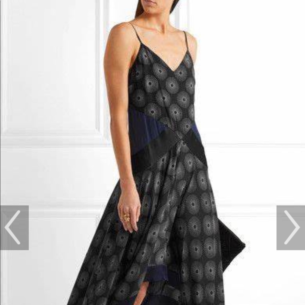 Diane Von Furstenberg Silk Midi Dress - Size 10